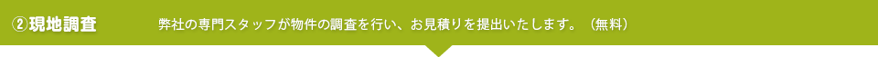 現地調査